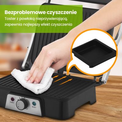 16. Extralink Smart Life Electric Grill SJ-36 2000W, with temperature control