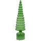 23. DECORATIVE CHRISTMAS TREE GREEN LED 13 CROWNS WARM WHITE 40CM