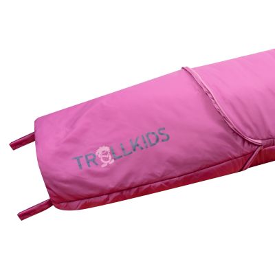 5. Trollkids Femund 3-in-1 sleeping bag mauve pink/purple blue/wild rose (695-242)