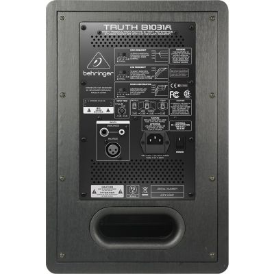3. Behringer Truth B1031A 2-Way Speaker Silver, Yellow Wired 100 W