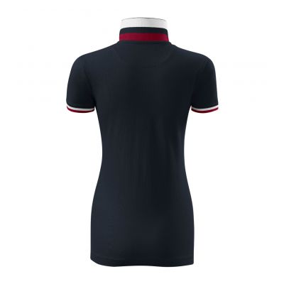 2. Malfini Collar Up W MLI-25777 dark navy polo shirt