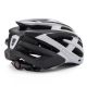 4. Wozinsky MTB Bike Helmet with Removable Visor and Rear USB Light L - Black and White