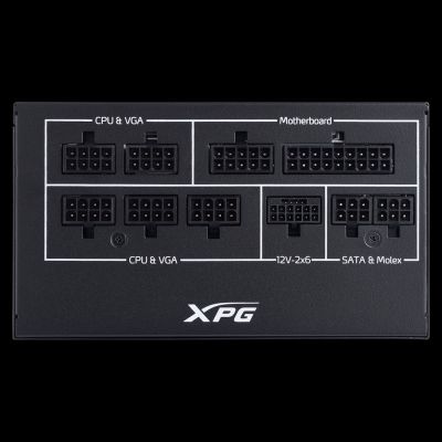 8. XPG COREREACTOR II VE 850W 80+ Gold power supply