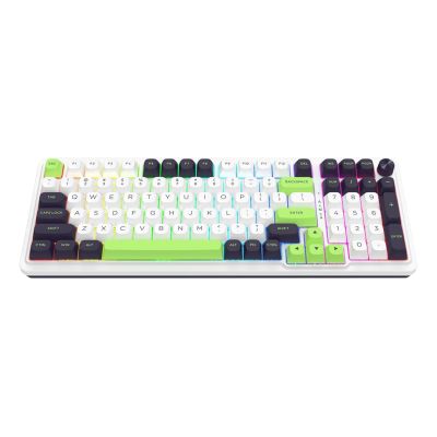 6. REDRAGON K686WBG-RGB-MAX Eisa Max Keyboard USB + RF Wireless + Bluetooth White, Black