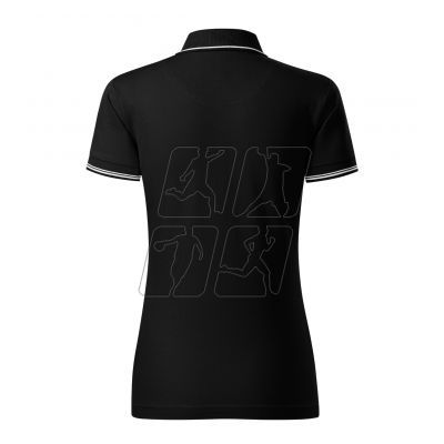 3. Malfini Perfection plain polo shirt W MLI-25301 black