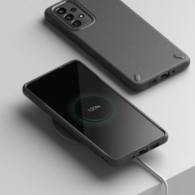 7. Ringke Onyx Durable TPU Cover for Samsung Galaxy A73 gray