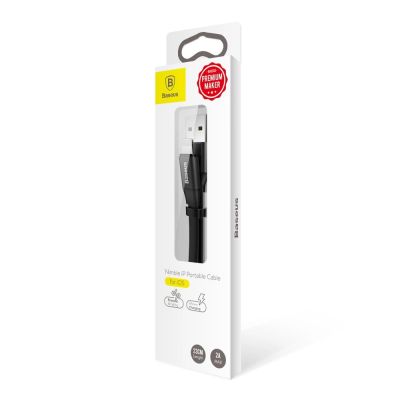 14. Baseus Nimble USB-A / Lightning 2A cable 0.23 m - black