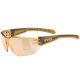 UVEX Equate cycling glasses, smoke/orange