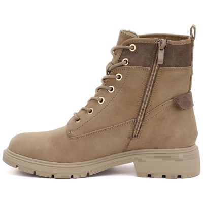 3. Women's insulated beige ankle boots M.Daszyński MR2501