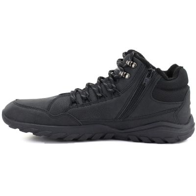 7. Men's high-top sports shoes, barefoot, elastic, black, LOTTO 2401970U