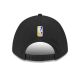 4. New Era 9FORTY Los Angeles Lakers NBA Team M-Crown Black Snapback Cap - 60755479
