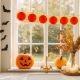 10. HALLOWEEN PUMPKIN DECORATIVE GARLAND
