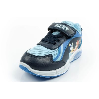 3. Leomil children's sports shoes Bluey sneakers light with velcro LED