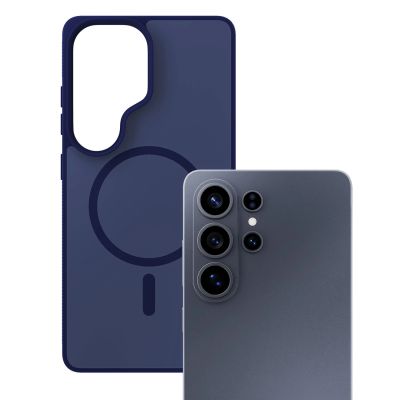 3. Samsung Galaxy S26 Ultra - 3mk Smoke MagCase Blue