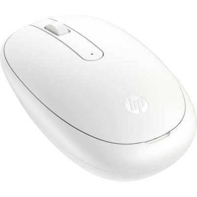 4. HP 240 Lunar White Bluetooth Mouse, Wireless, White, 793F9AA