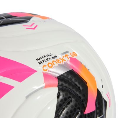 3. adidas Conext 26 Mini Soccer Ball white-black-pink KE5868