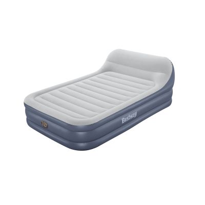 17. Bestway 67923/23 Air Mattress Double Mattress Gray, White Unisex
