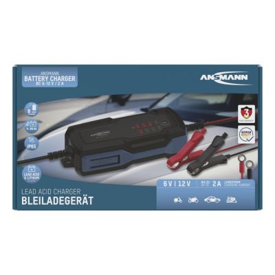 11. Ansmann 1001-0143 Vehicle Charger 6 - 12 V Black