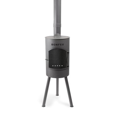 7. Bonfeu Bongiano Sp 3001 garden fireplace black