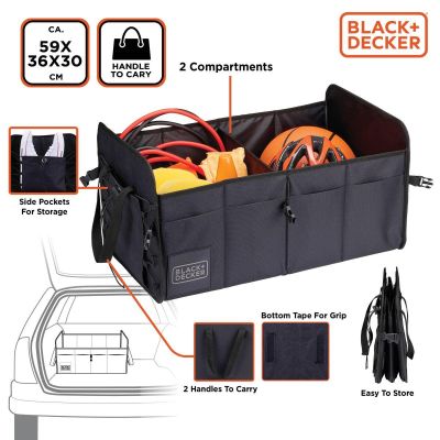 ORGANIZER STORAGE BAG 59x36x30CM BLACK+DECKER