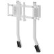Oplite OP-SMS-GTRESW monitor mount / stand for 144.8 cm (57") Rod, White