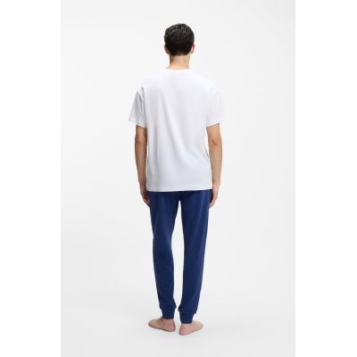 2. Hugo Loungewear Laze BIANCO Men's Sleep Shirt (50525236-101)