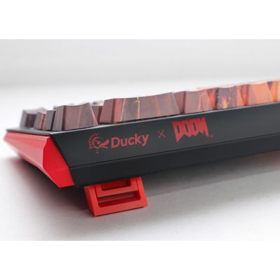 5. Ducky One 3 SF Doom limited Editon keyboard Gaming USB QWERTY British English Multicolored