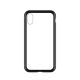 3. Wozinsky Full Magnetic Case Full Body Front and Back Cover with built-in glass for Vivo X60 black-transparent