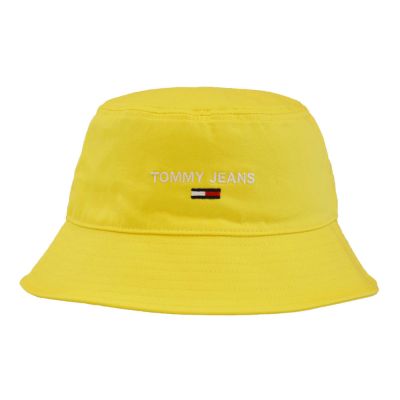 Tommy Jeans Sport Bucket Hat Yellow - AW0AW11661-ZGF