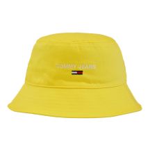 Tommy Jeans Sport Bucket Hat Yellow - AW0AW11661-ZGF