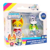 CREATURE CASES S1 ACTION AGENTS 7.5 CM - 2 PACK (ASSORTMENT)