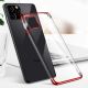 7. Clear Color case gel cover case with metallic frame Xiaomi Redmi Note 11 Pro 5G / 11 Pro blue