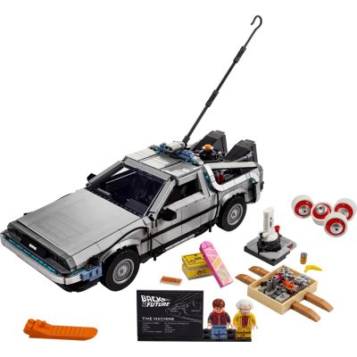3. LEGO Creator Expert 10300 - Back to the Future Time Machine