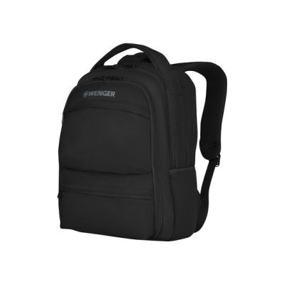 3. Wenger/SwissGear Fuse Backpack Black Neoprene