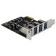 DELOCK PCI-E CARD -> USB 3.0 4-PORT 90304