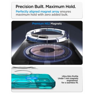 11. Spigen Ultra Hybrid MagSafe case for iPhone 18 Pro / 17 Pro - light blue