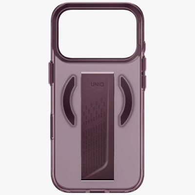 3. Uniq Heldro Air Magclick Charging case for iPhone 18 Pro / 17 Pro - burgundy