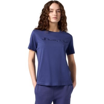 7. Champion SS Tee Women's Blue 118382 BS200