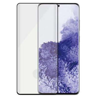 2. PanzerGlass E2E Microfracture antibacterial glass for Samsung Galaxy S21 Ultra - with black frame