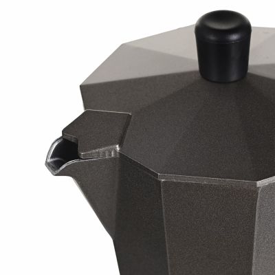 3. Aluminum coffee maker (6 cups; 300 ml) MR-1666-6-BROWN MAESTRO