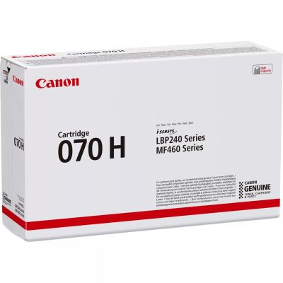3. Canon 070H Toner Cartridge 1pc Original Black