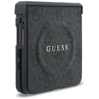 7. Guess 4G Classic MagSafe Case for Samsung Galaxy Z Flip 8 - Black