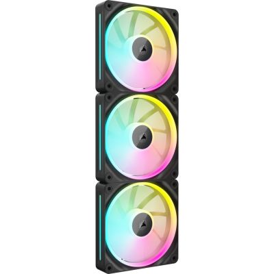 Corsair CO-9051026-WW computer cooling system Computer case Fan 12 cm Black 3 pcs.