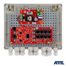 8-PORT EXTERNAL POE SWITCH FOR 8 IP CAMERAS ATTE IP-8-20-L2