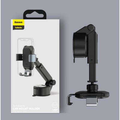 24. Baseus telescopic gravity car holder for the windshield black (SUYL-TK01)