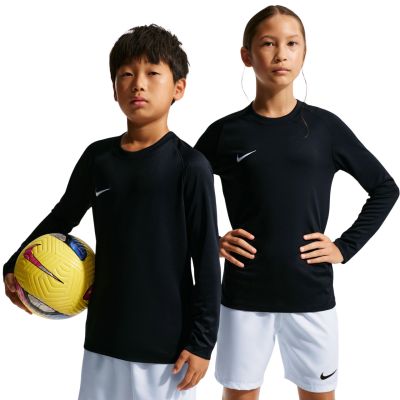 3. Nike Dri-Fit Park VIII Longsleeve Kids T-Shirt Black HV8239 010