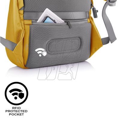 10. XD DESIGN ANTI-THEFT BACKPACK BOBBY SOFT YELLOW P/N: P705.798