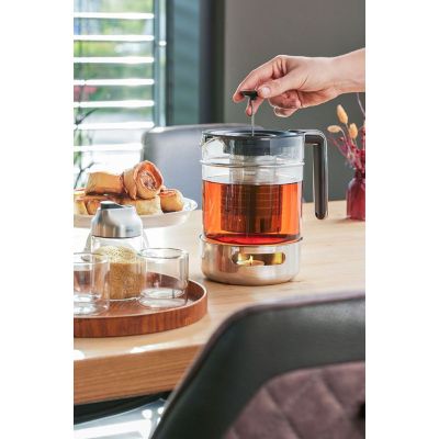 2. GEFU T-PREP Teapot with Warmer 1.5 ltr