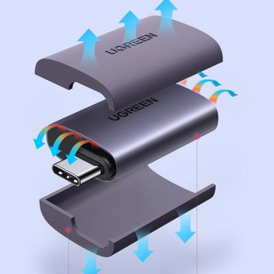 9. Ugreen US320 USB-C HDMI adapter - gray