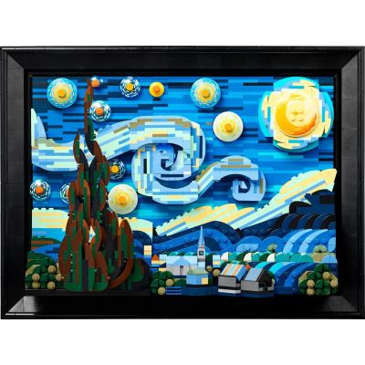 15. LEGO Ideas 21333 "The Starry Night" by Vincent van Gogh